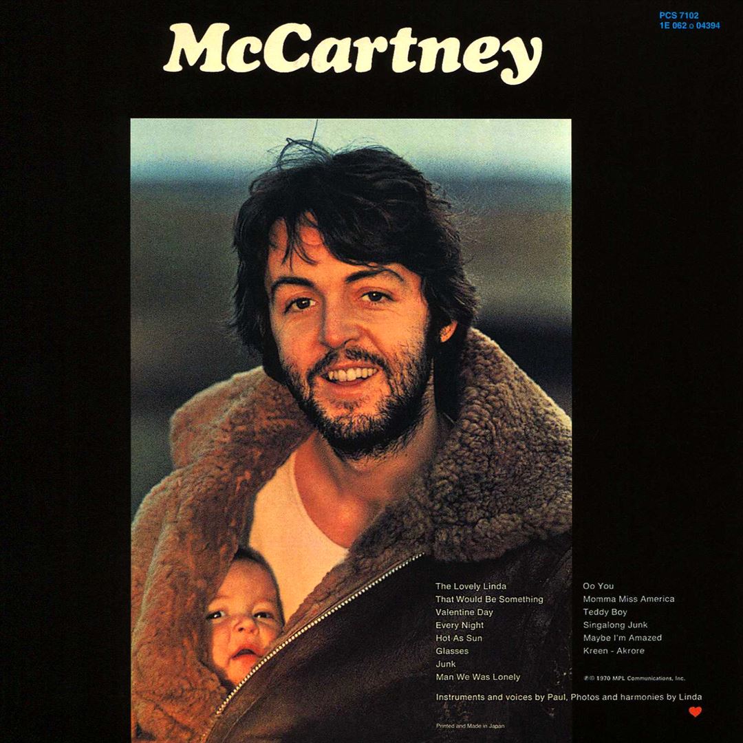 Paul Mccartney cover art