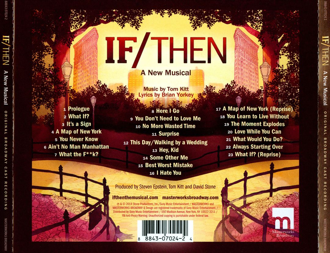 If/Then : A New Musical [Original Broadway Cast] cover art