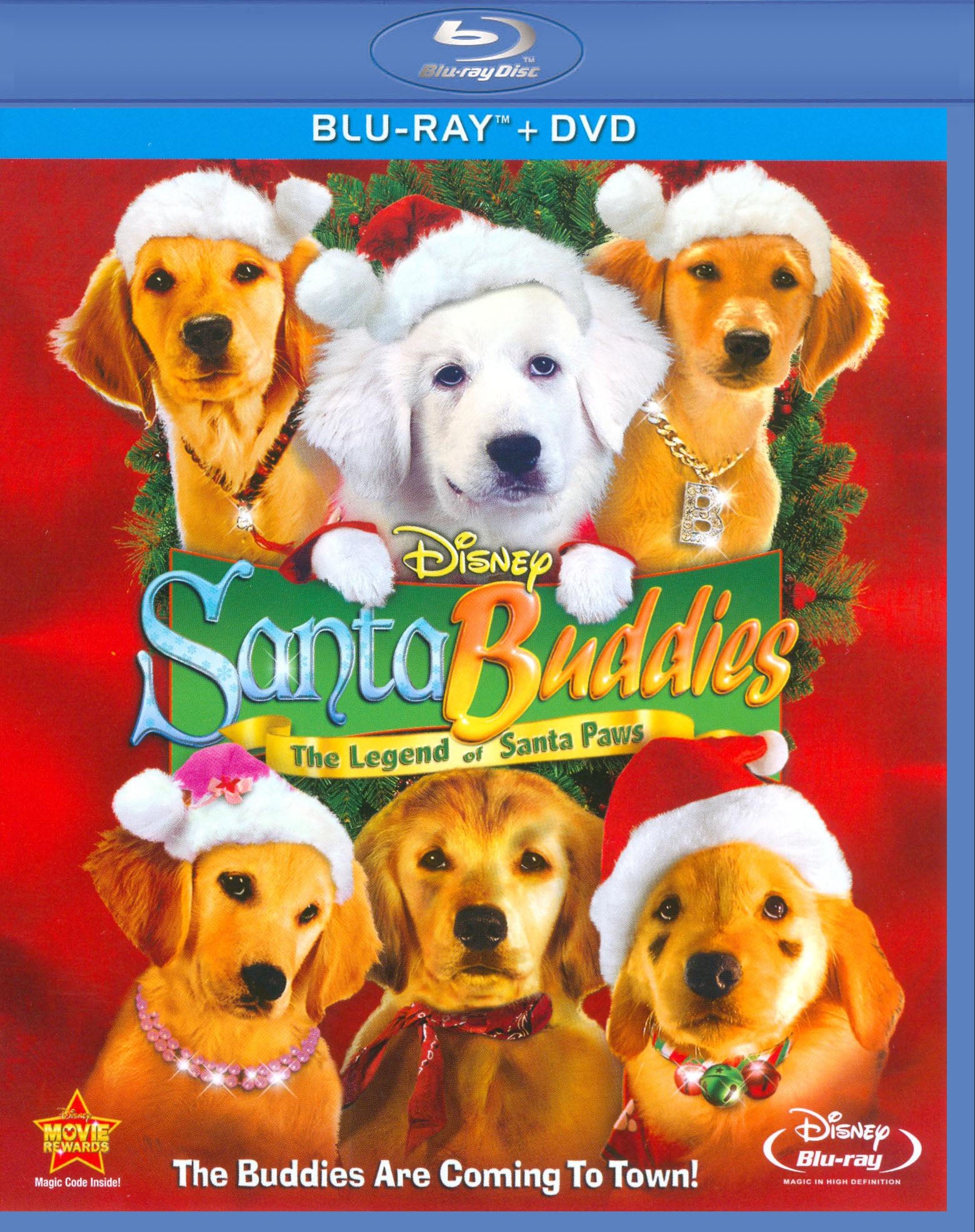 Santa Buddies [2 Discs] [Blu-ray/DVD] cover art