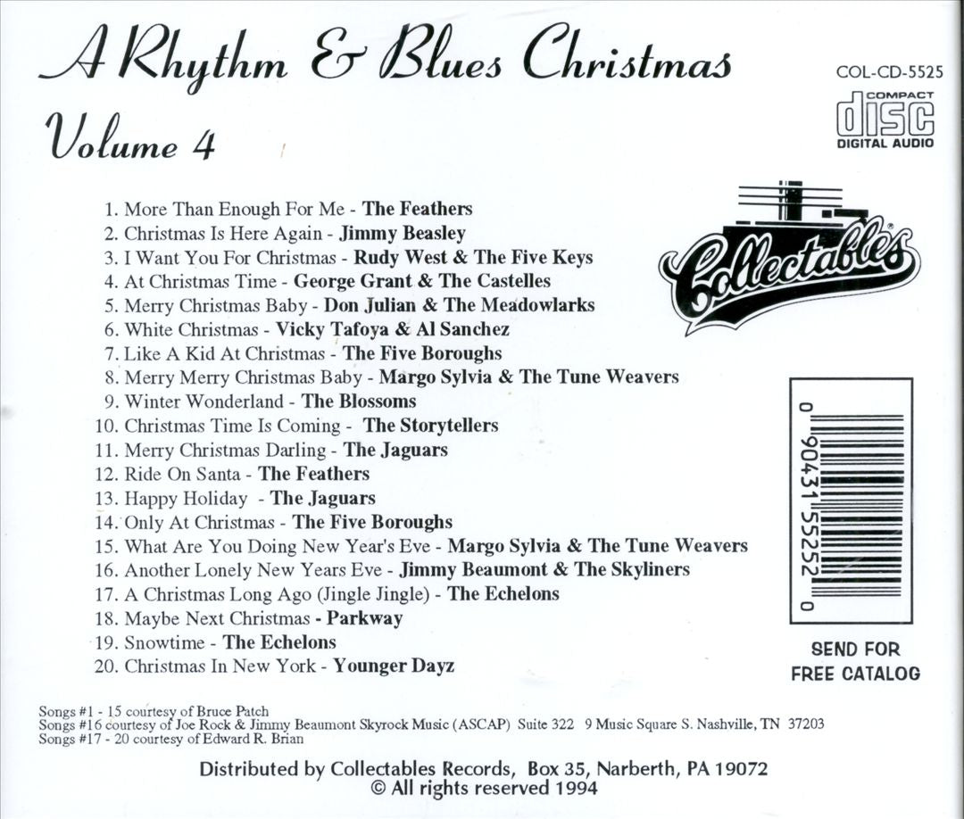 Rhythm & Blues Christmas, Vol. 4 cover art