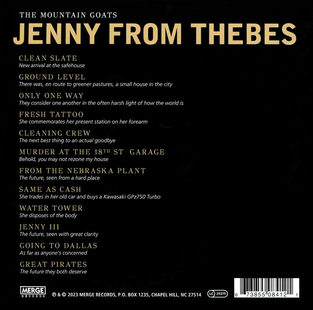 Jenny From Thebes cover art