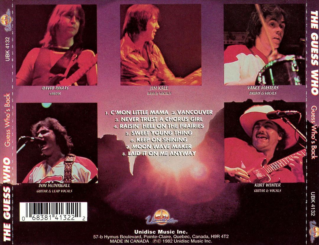 Guess Who's Back cover art