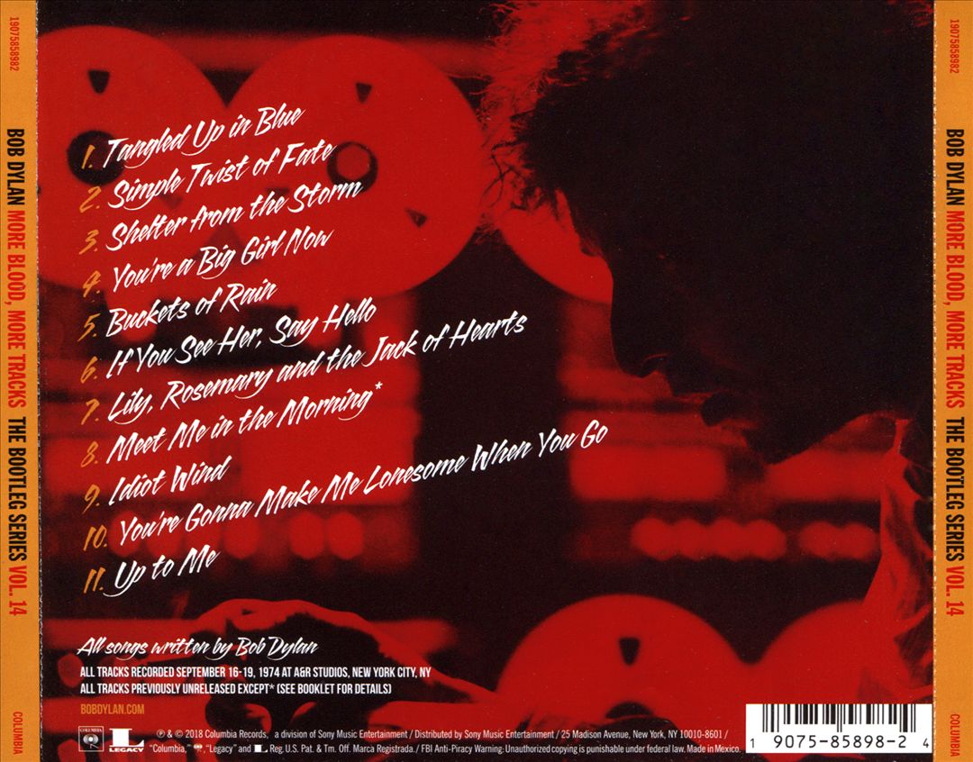 More Blood, More Tracks: The Bootleg Series, Vol. 14 cover art