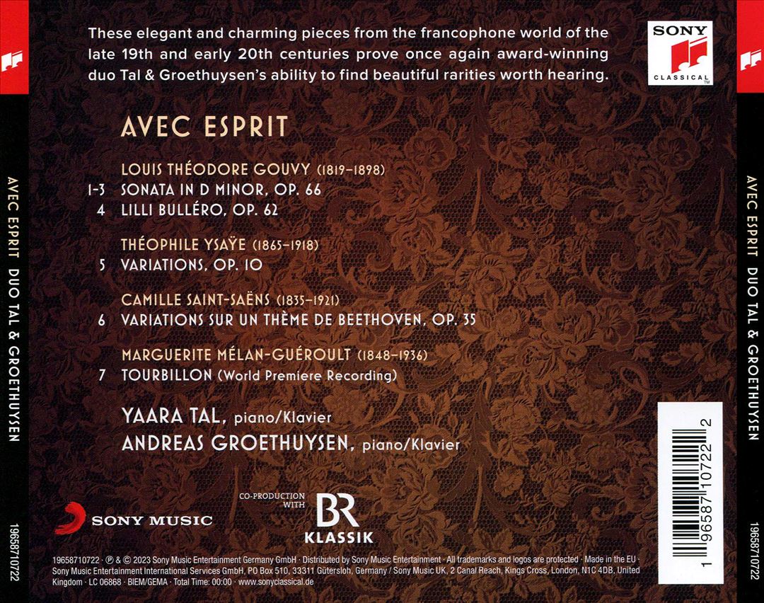 Avec Esprit cover art