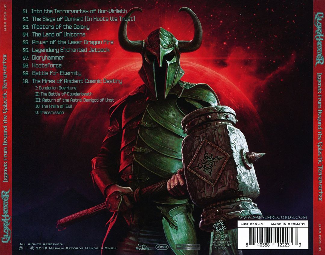 Legends From Beyond the Galactic Terrorvortex cover art