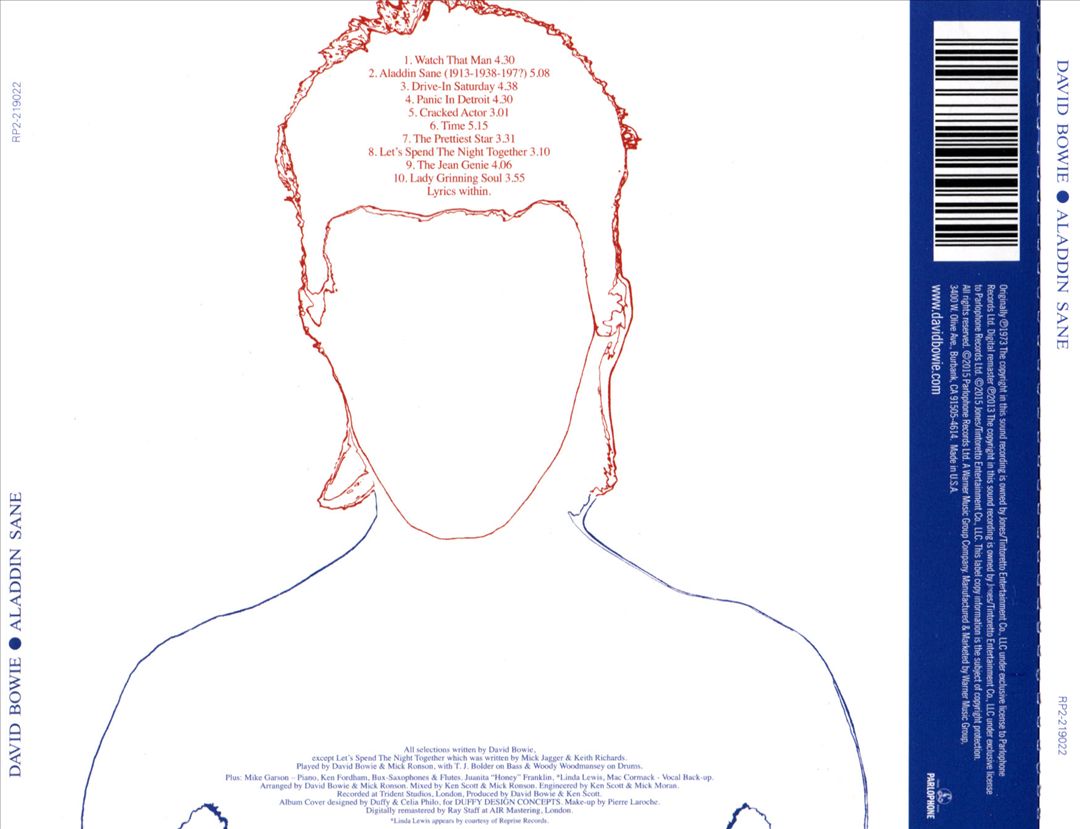 Aladdin Sane cover art