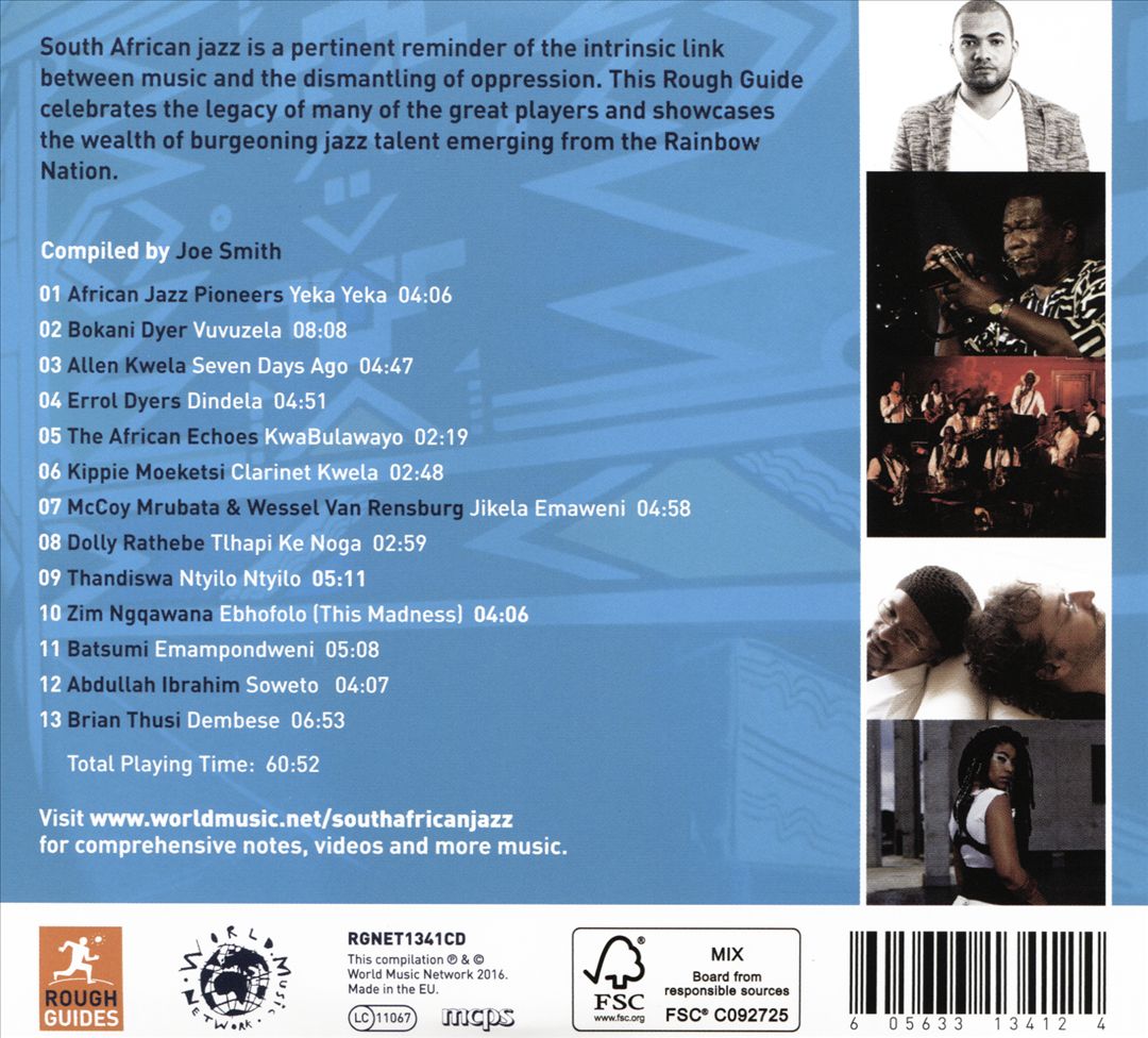 Rough Guide to South African Jazz [2016] cover art