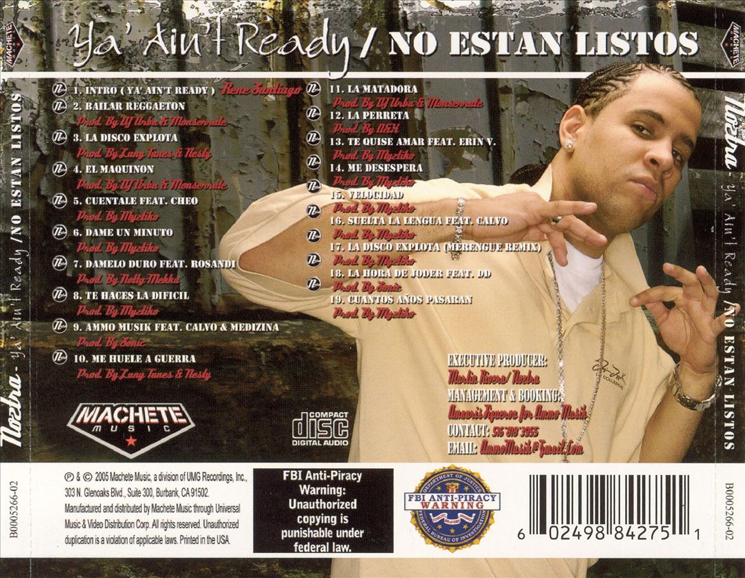 Ya' Ain't Ready cover art