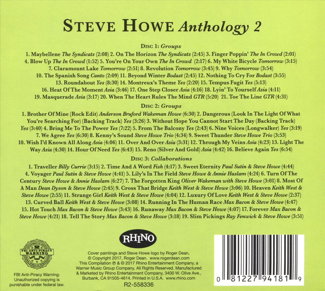 Anthology 2: Groups & Collaborations cover art