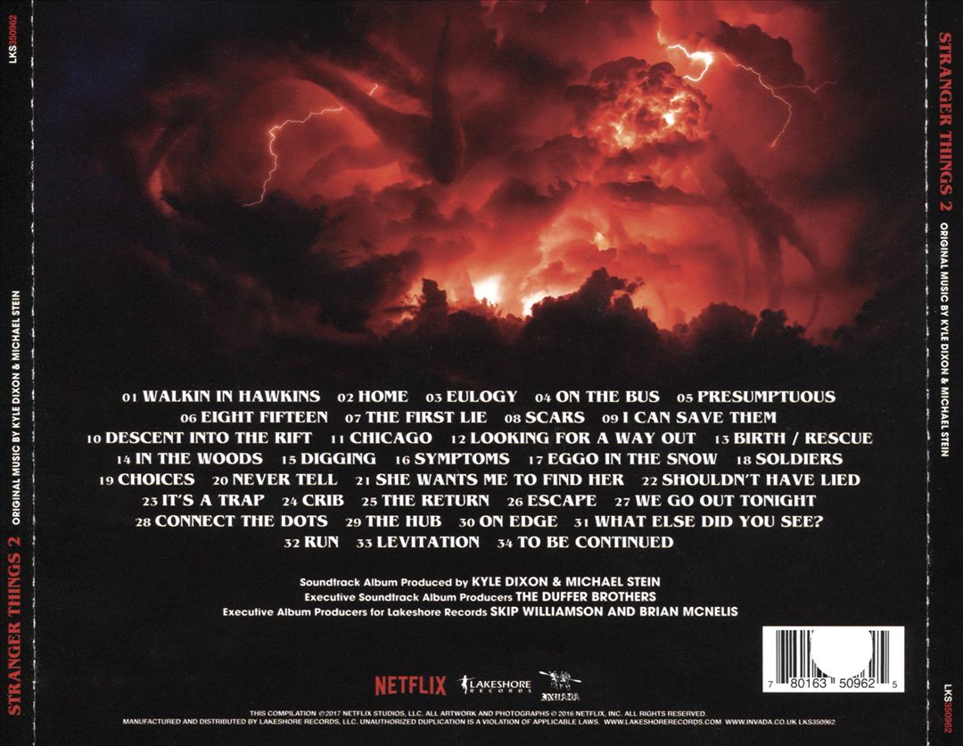 Stranger Things 2 [Original Series Soundtrack] cover art