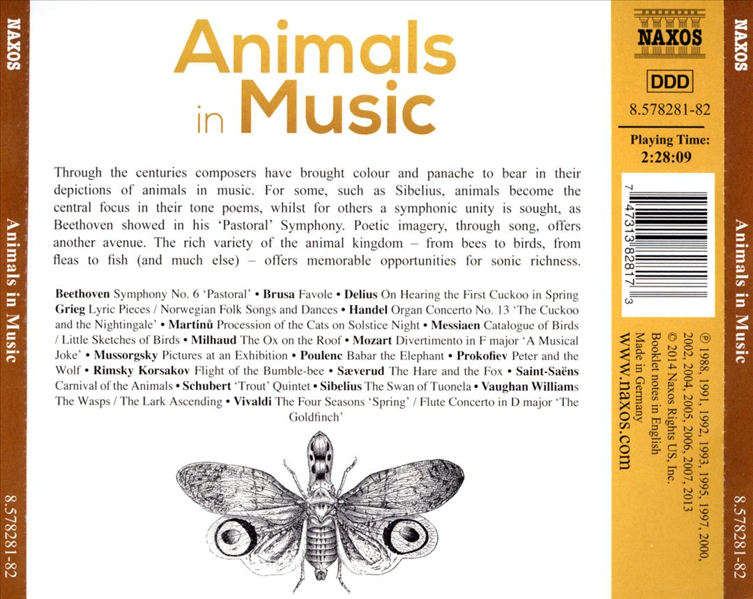 Animals in Music cover art