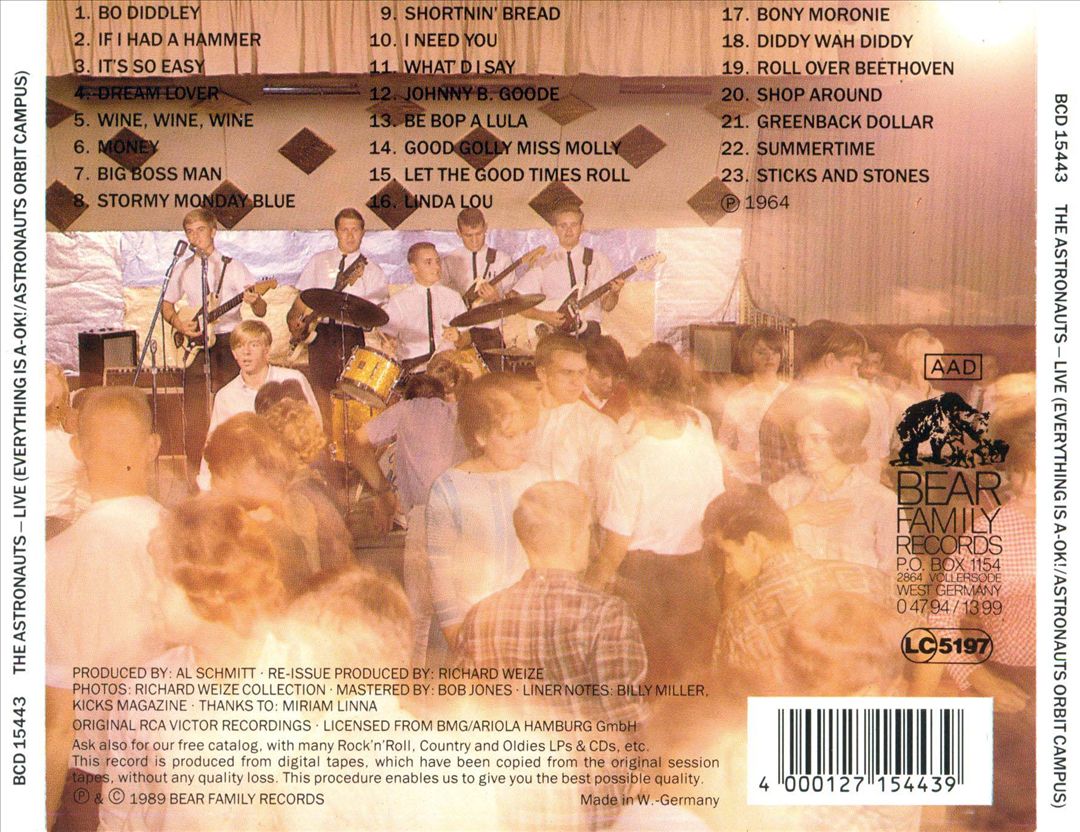 Everything Is A-OK!/Astronauts Orbit Campus cover art