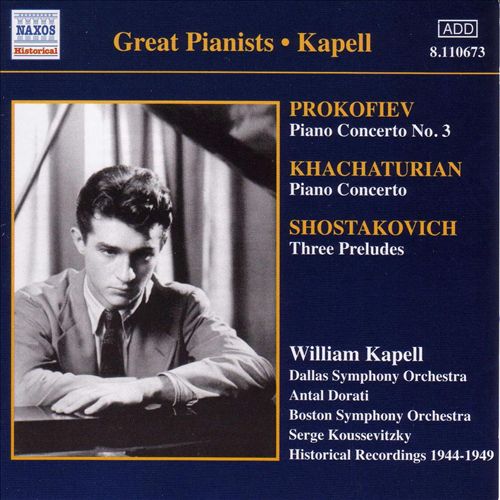 Prokofiev: Piano Concerto No. 3; Khachaturian: Piano Concerto; Shostakovich: Three Preludes cover art