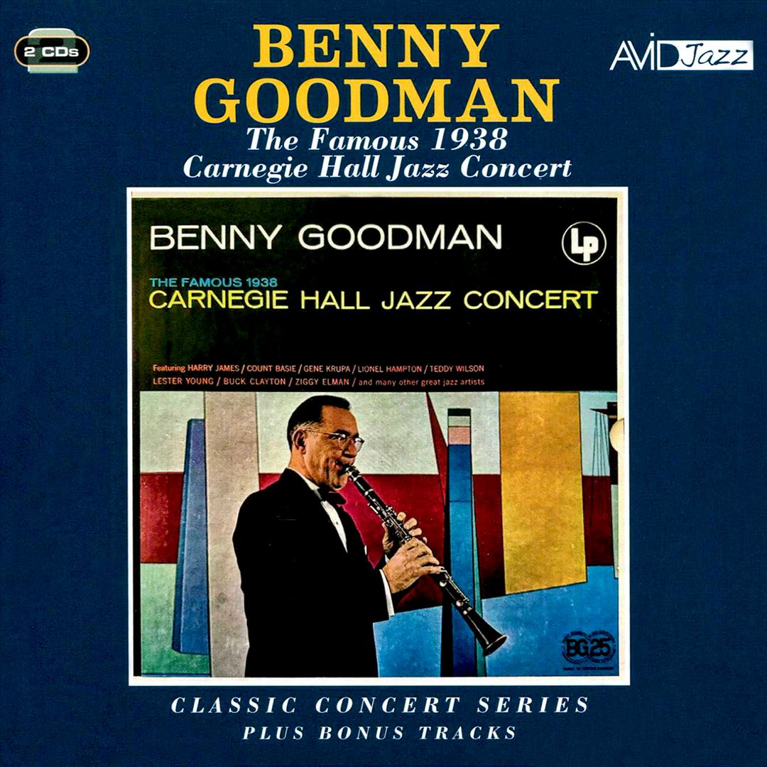 Famous 1938 Carnegie Hall Jazz Concert cover art