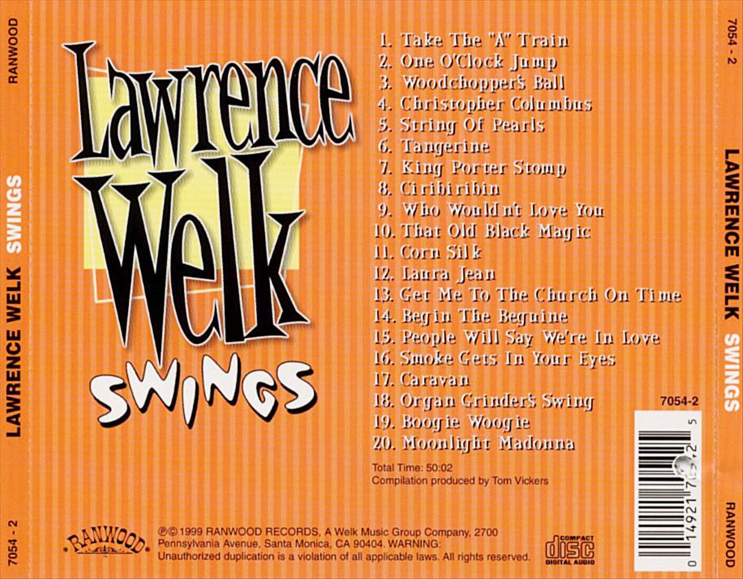 Lawrence Welk Swings cover art
