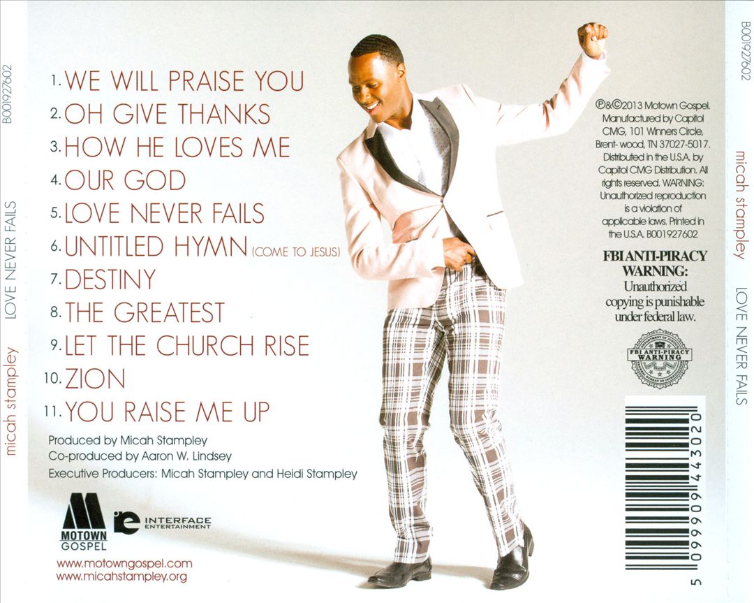 Love Never Fails cover art