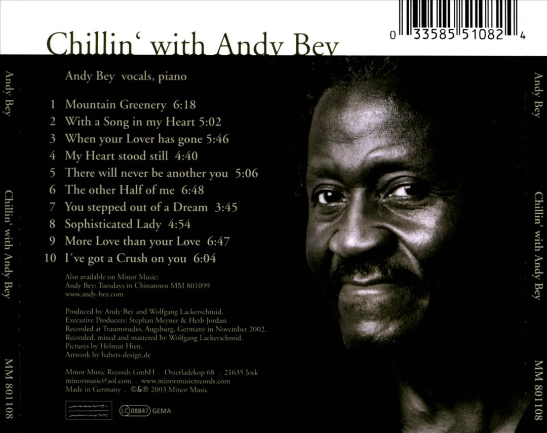 Chillin' with Andy Bey cover art