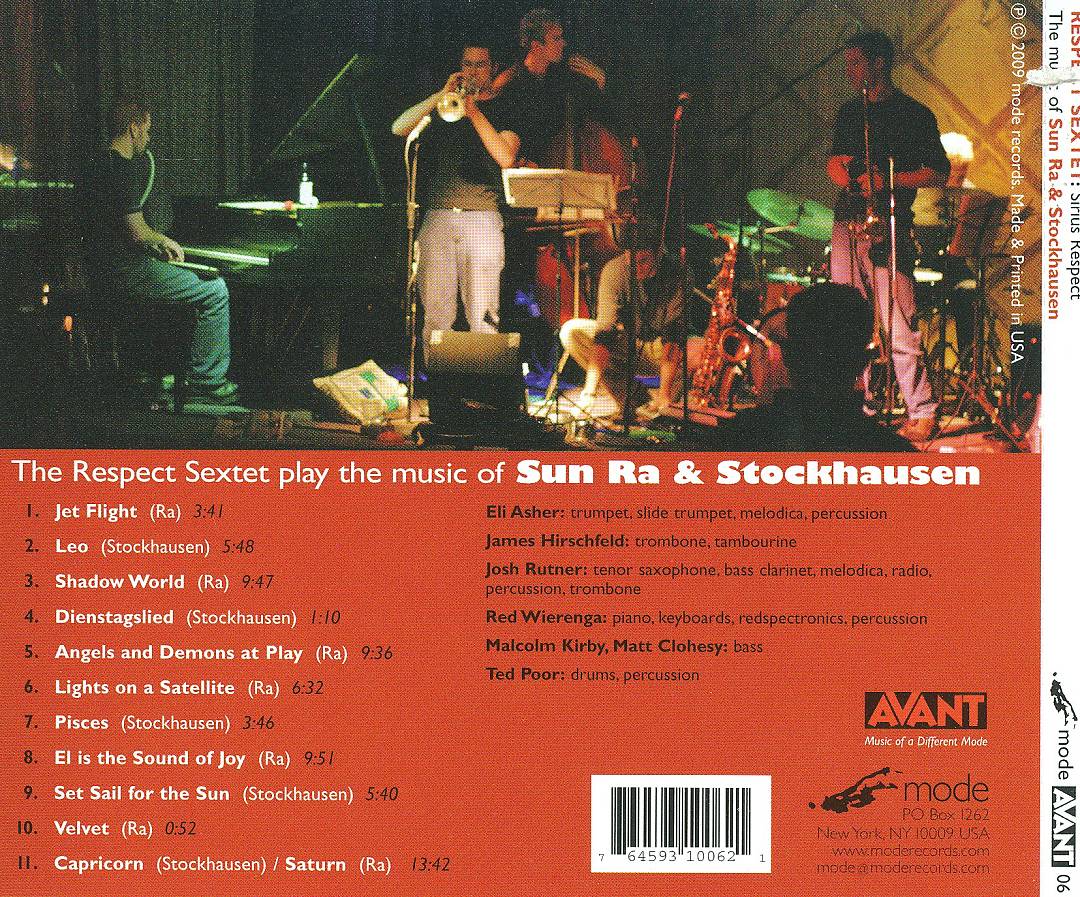 Sirius Respect cover art