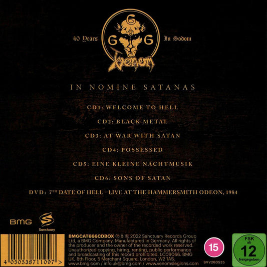 In Nomine Satanas cover art