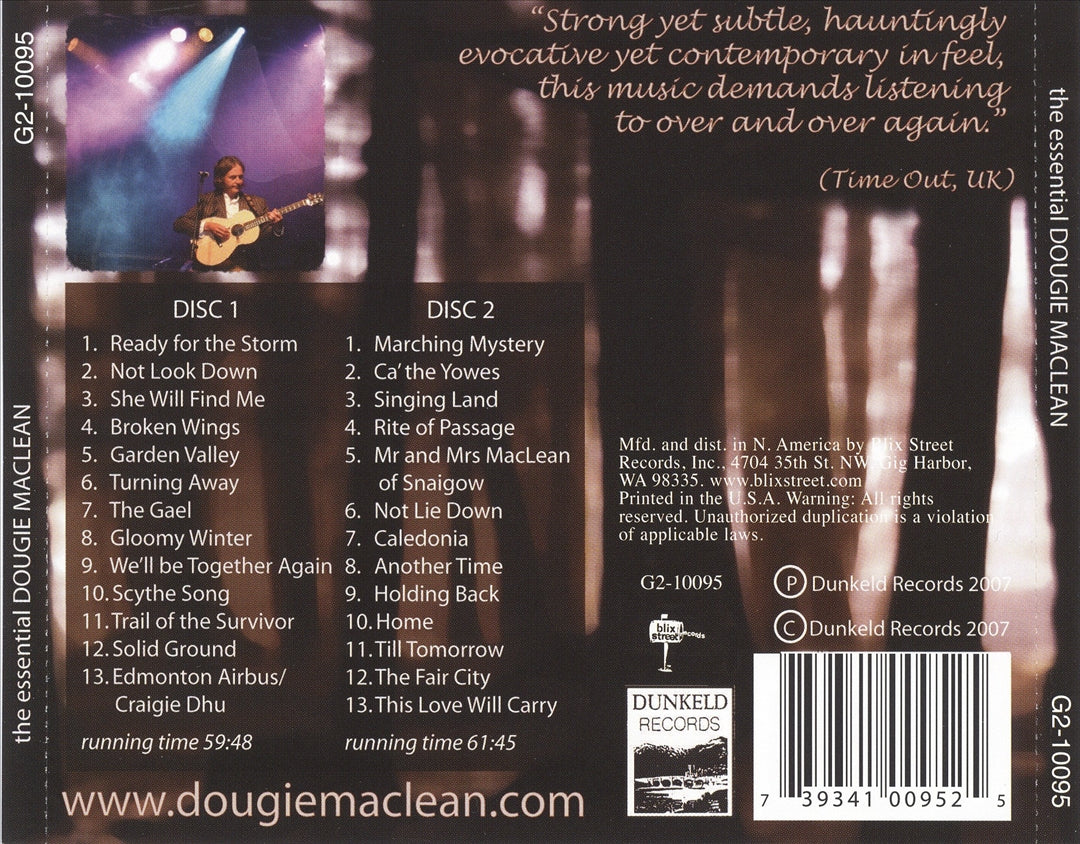 Essential Dougie MacLean cover art