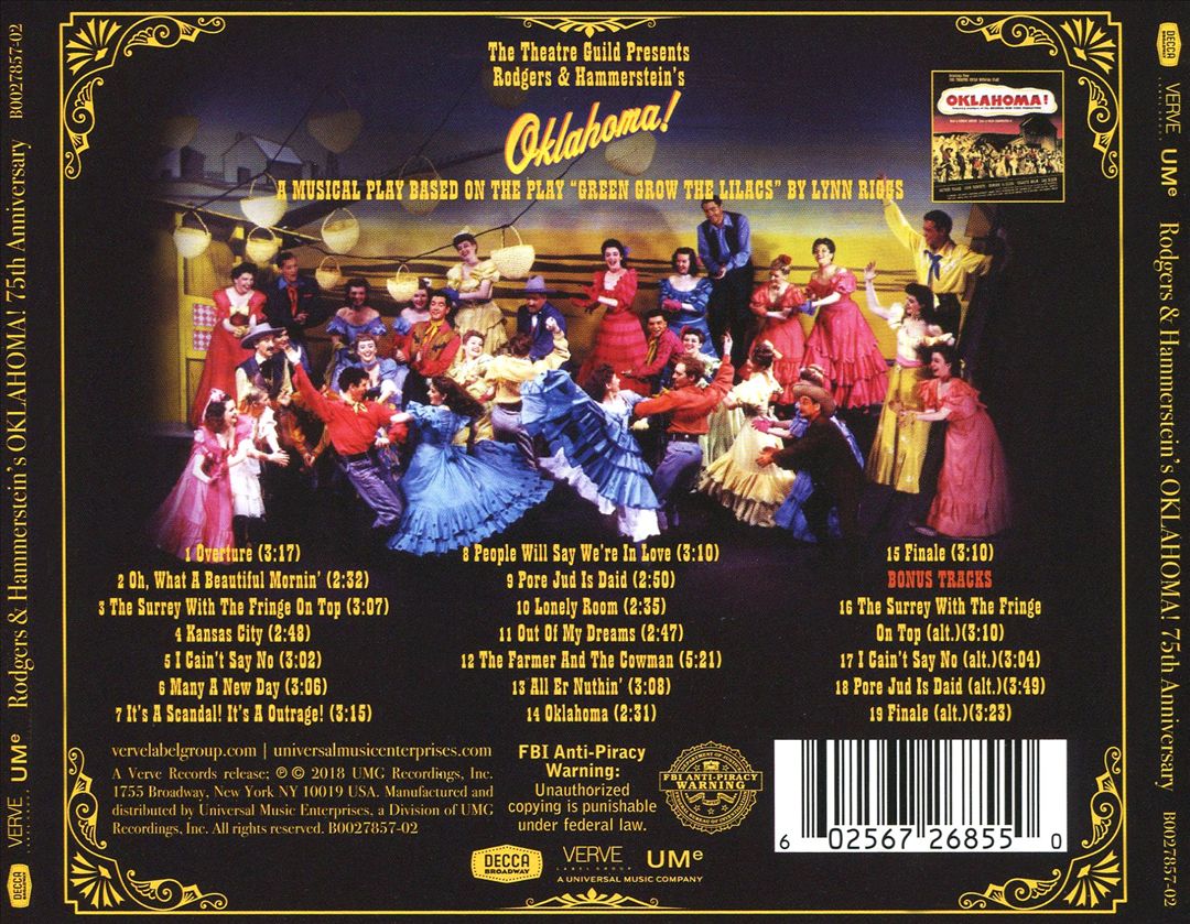 Oklahoma! [Selections] cover art