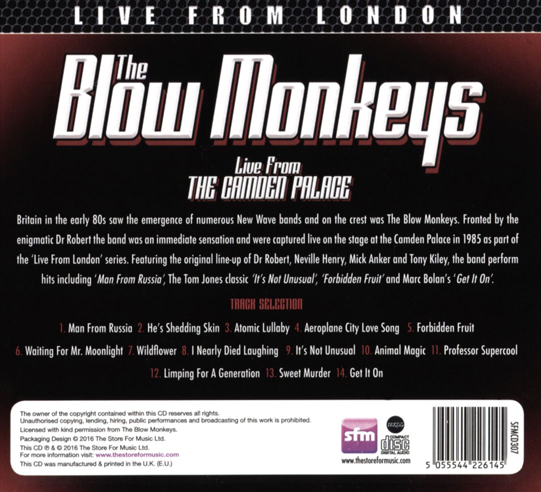 Live From London cover art