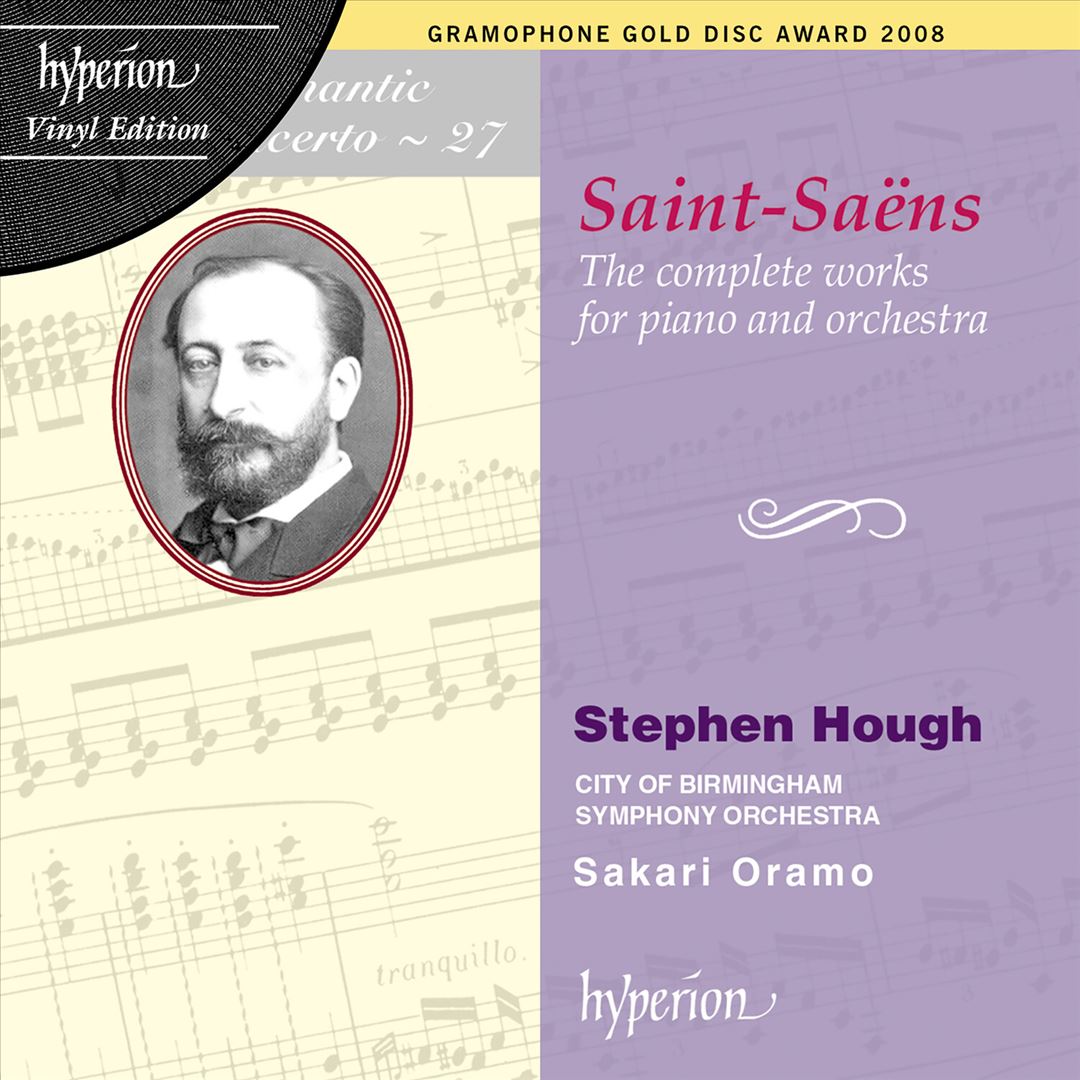 Saint-Saëns: The Complete Works for Piano and Orchestra cover art