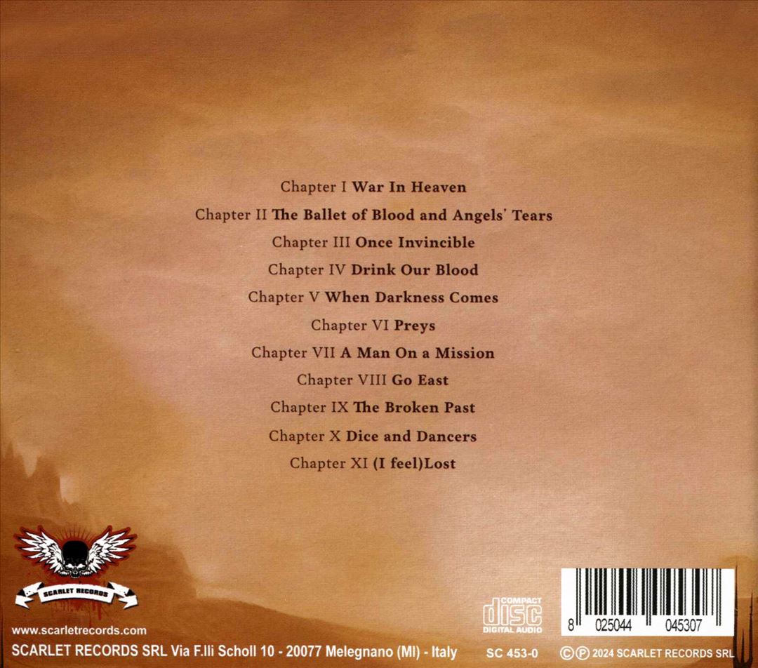 Blood and Angels' Tears cover art