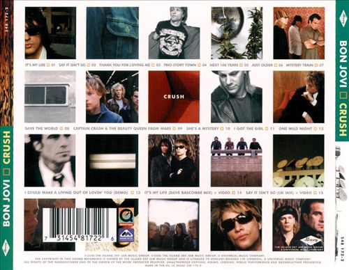 Crush [Import Bonus Tracks] cover art