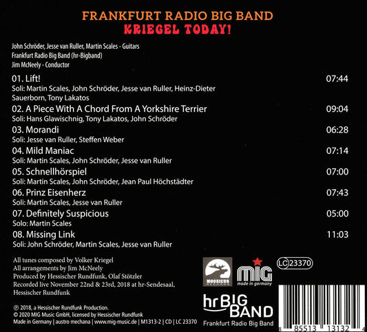 Kriegel Today! cover art