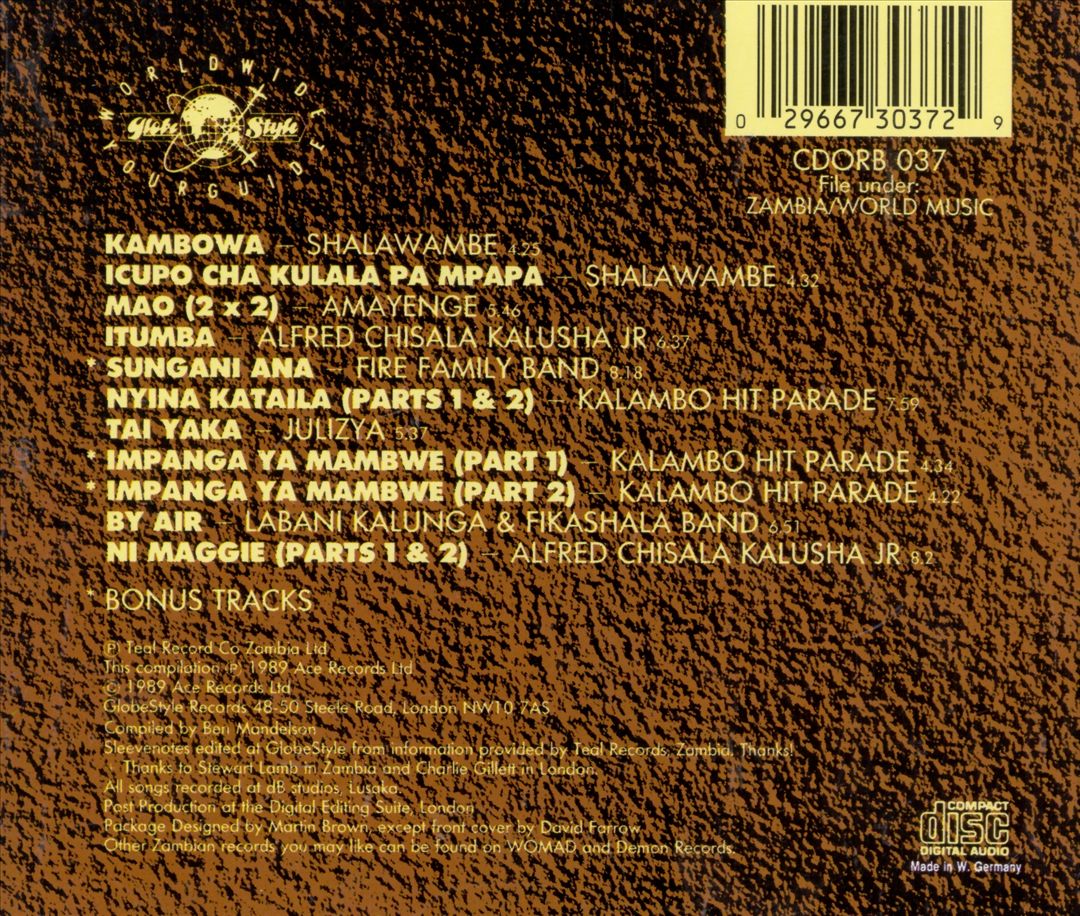 Zambiance cover art