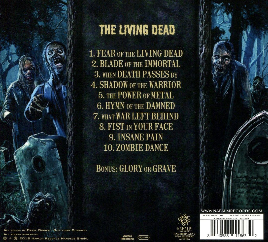 Living Dead cover art