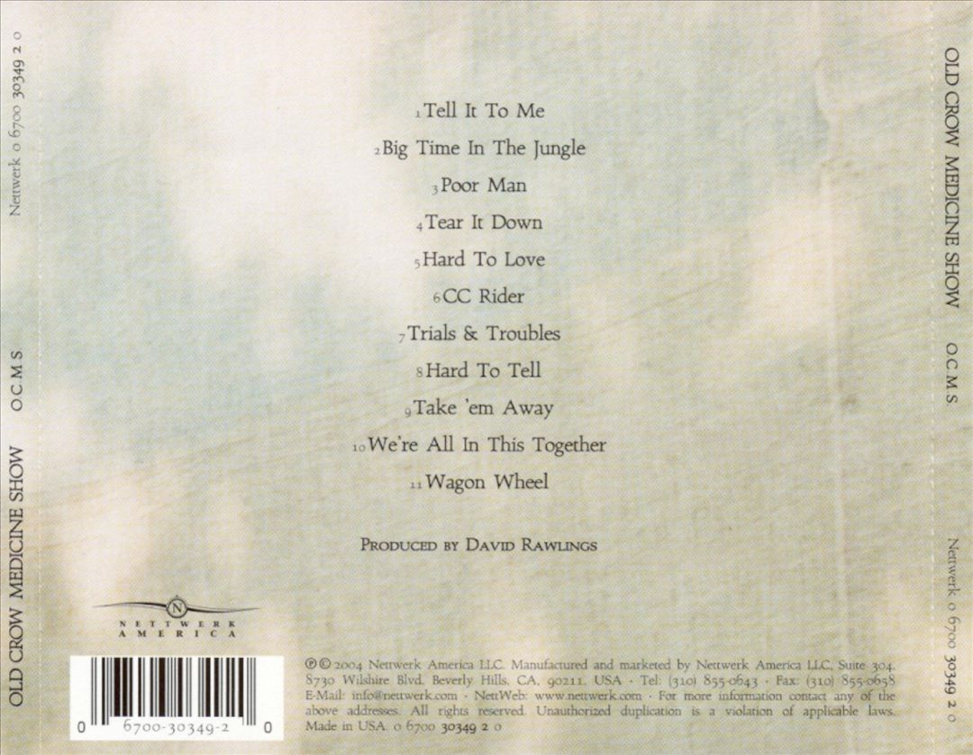 Old Crow Medicine Show cover art