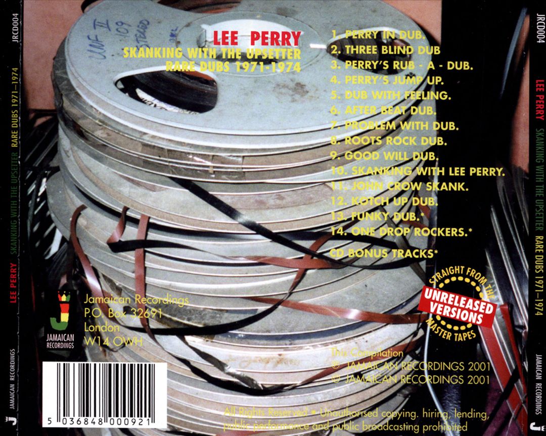 Skanking with the Upsetter cover art