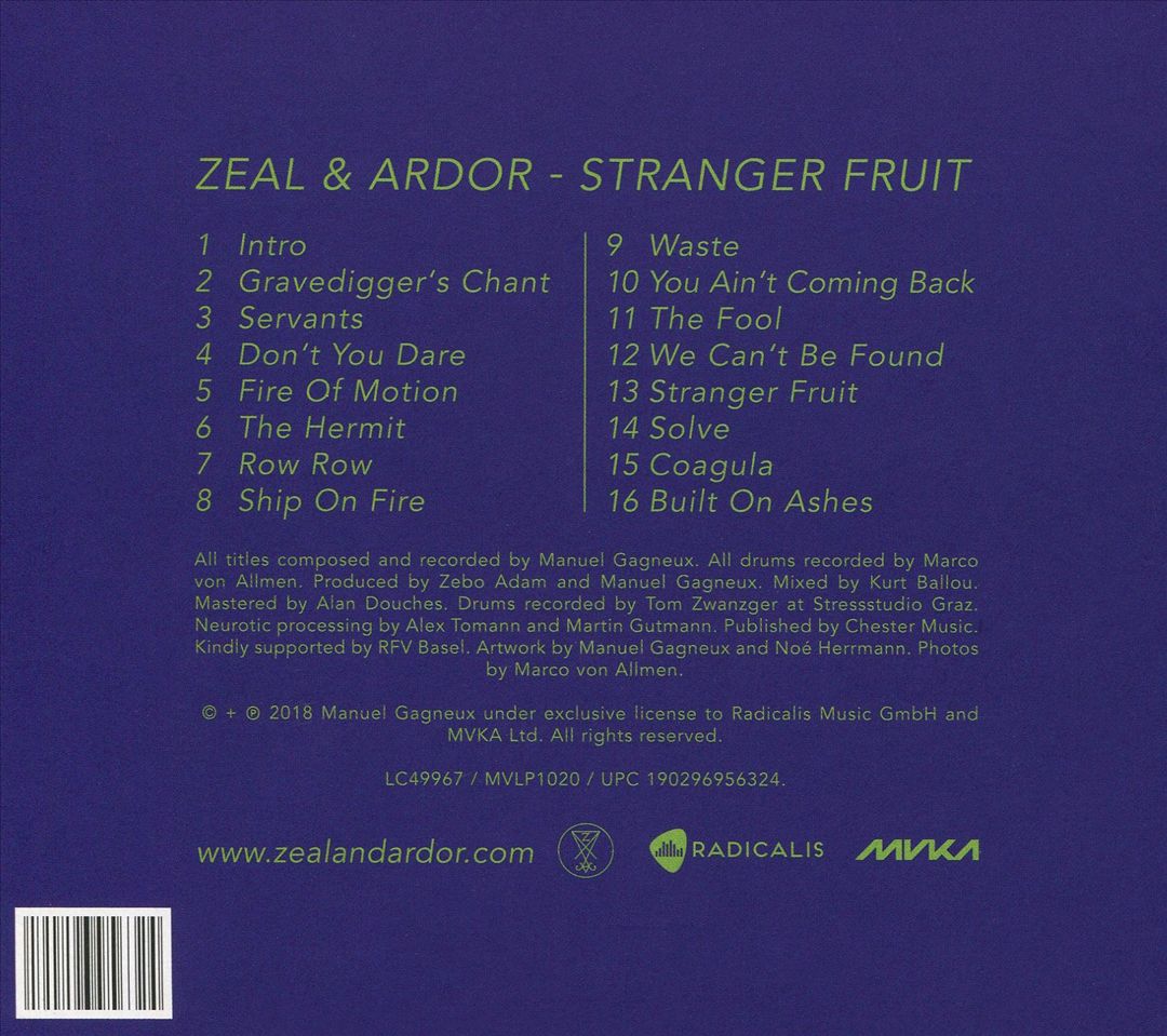 Stranger Fruit cover art