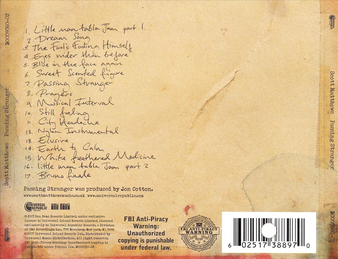 Passing Stranger cover art