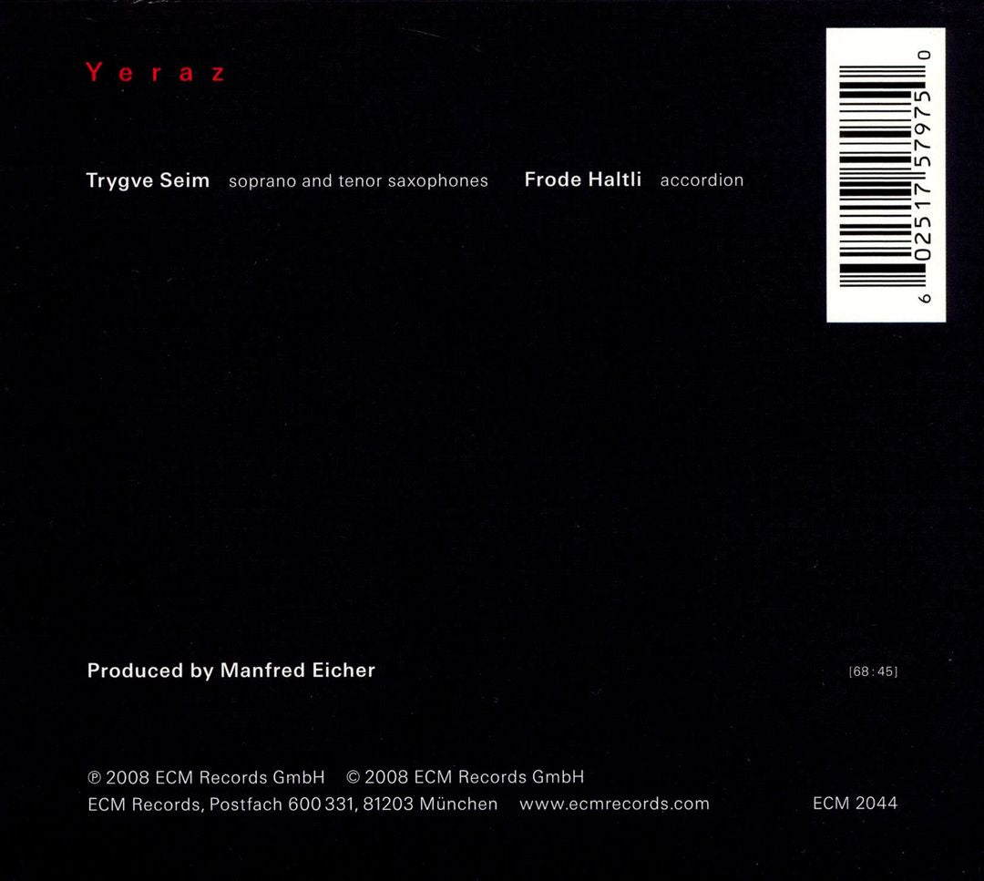 Yeraz cover art