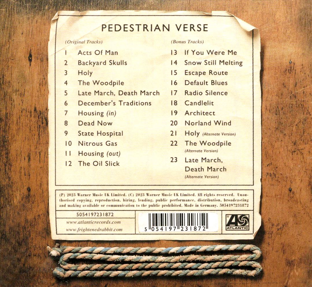 Pedestrian Verse [10th Anniversary Edition] cover art