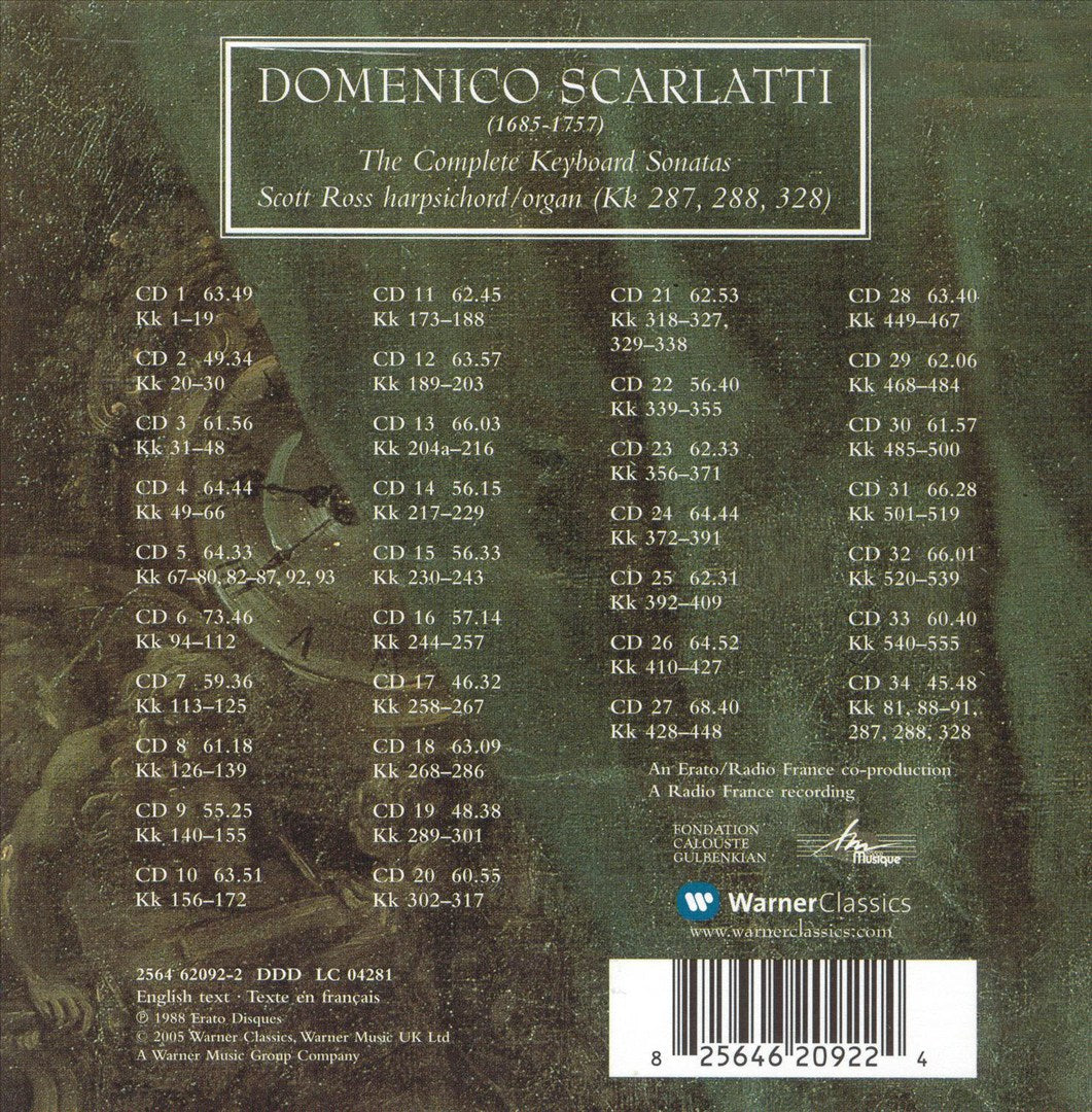 Scarlatti: The Keyboard Sonatas cover art