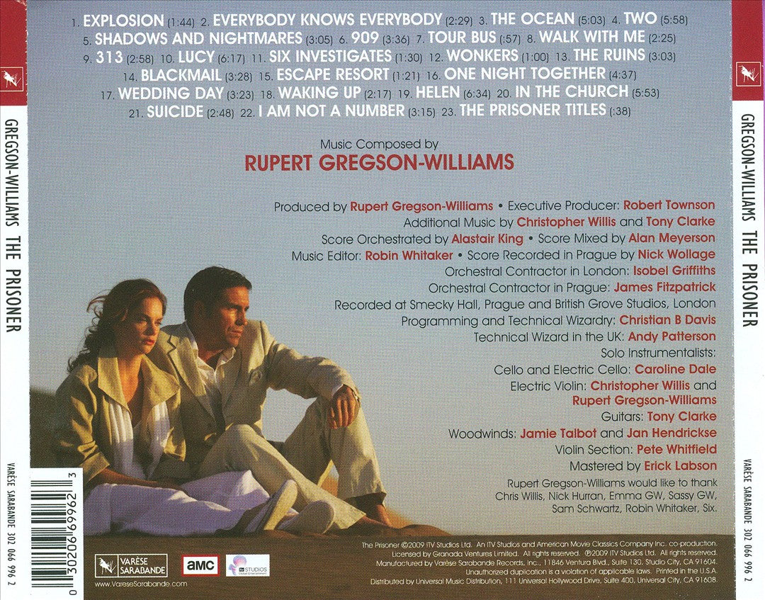 Prisoner [Original Motion Picture Soundtrack] cover art