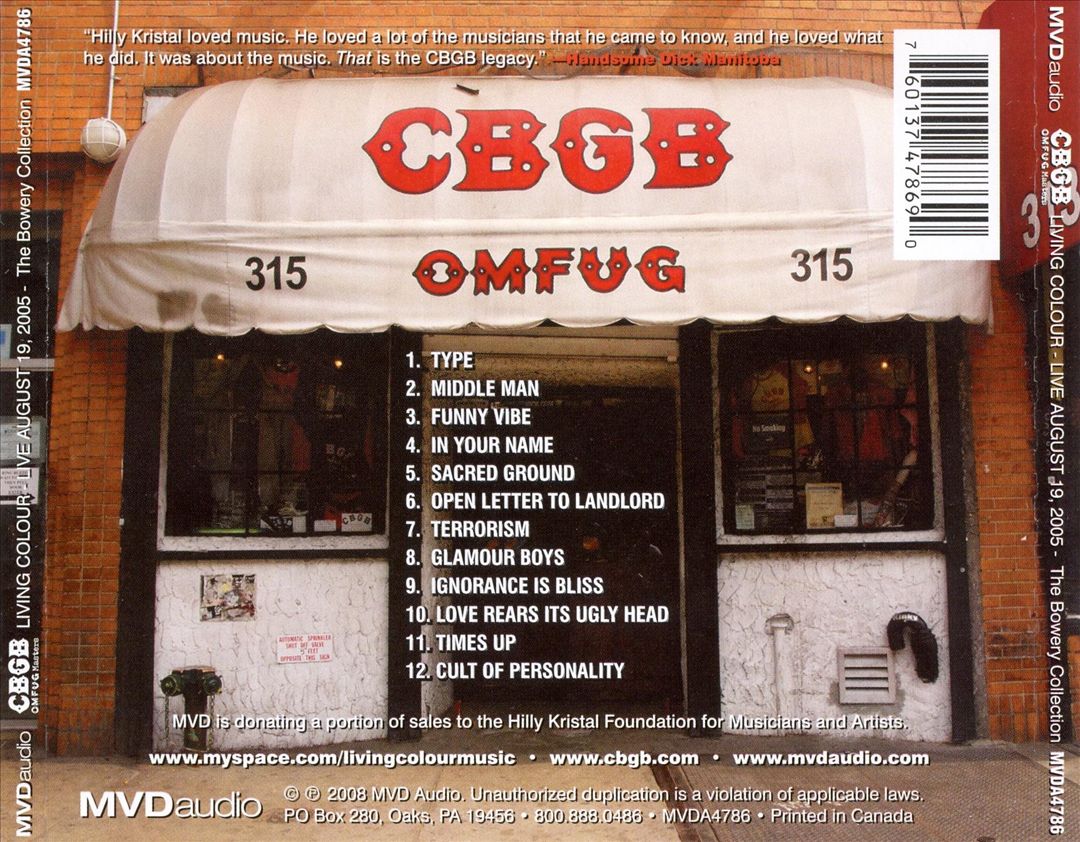 CBGB OMFUG Masters cover art