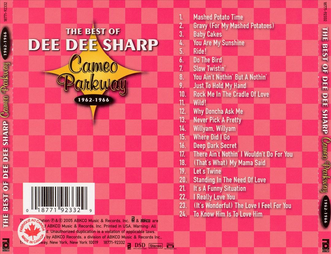 Best of Dee Dee Sharp 1962-1966 cover art