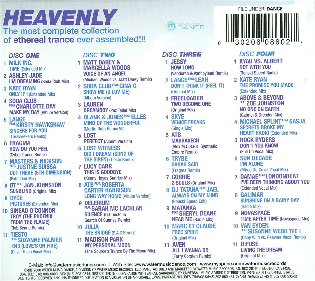 Heavenly: The Ethereal Trance Collection cover art