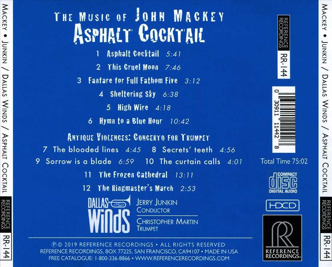 Asphalt Cocktail: The Music of John Mackey cover art