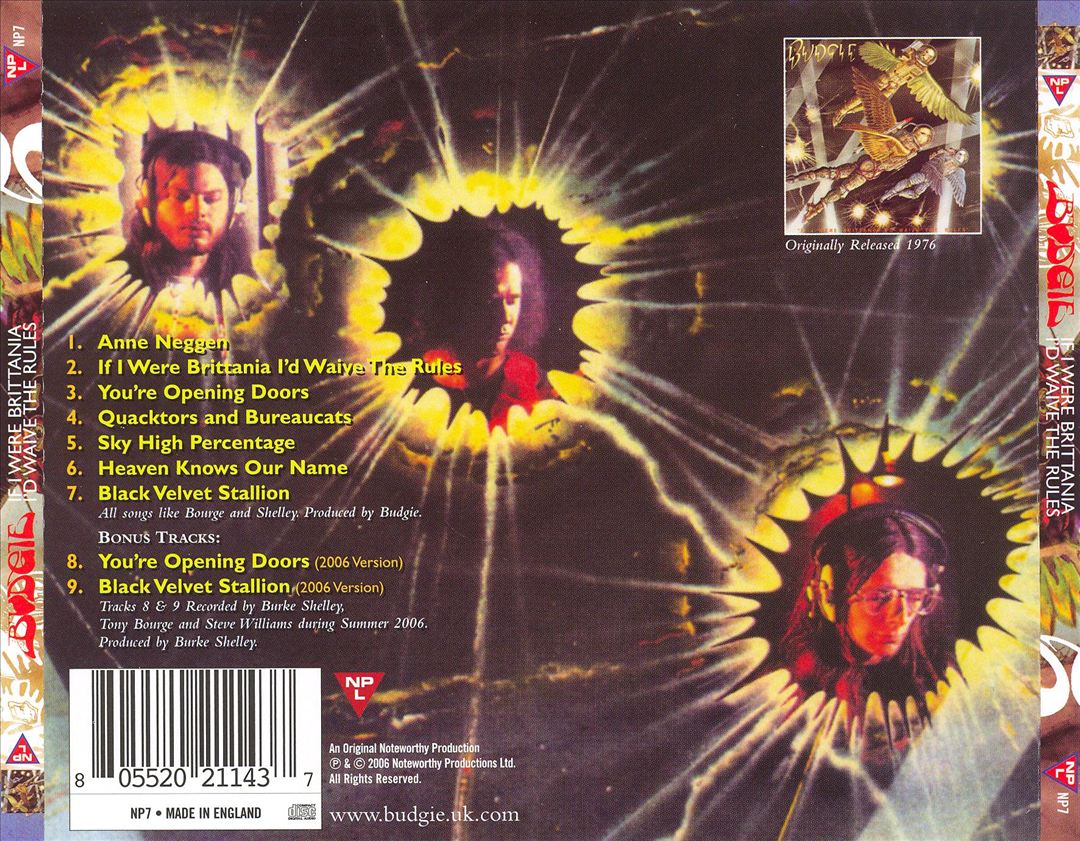 If I Were Brittania I'd Waive the Rules [Bonus Tracks] cover art
