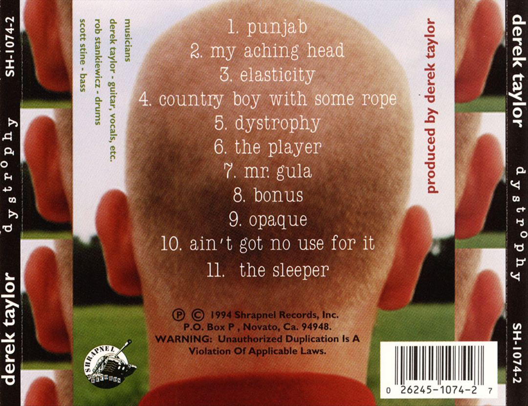 Dystrophy cover art