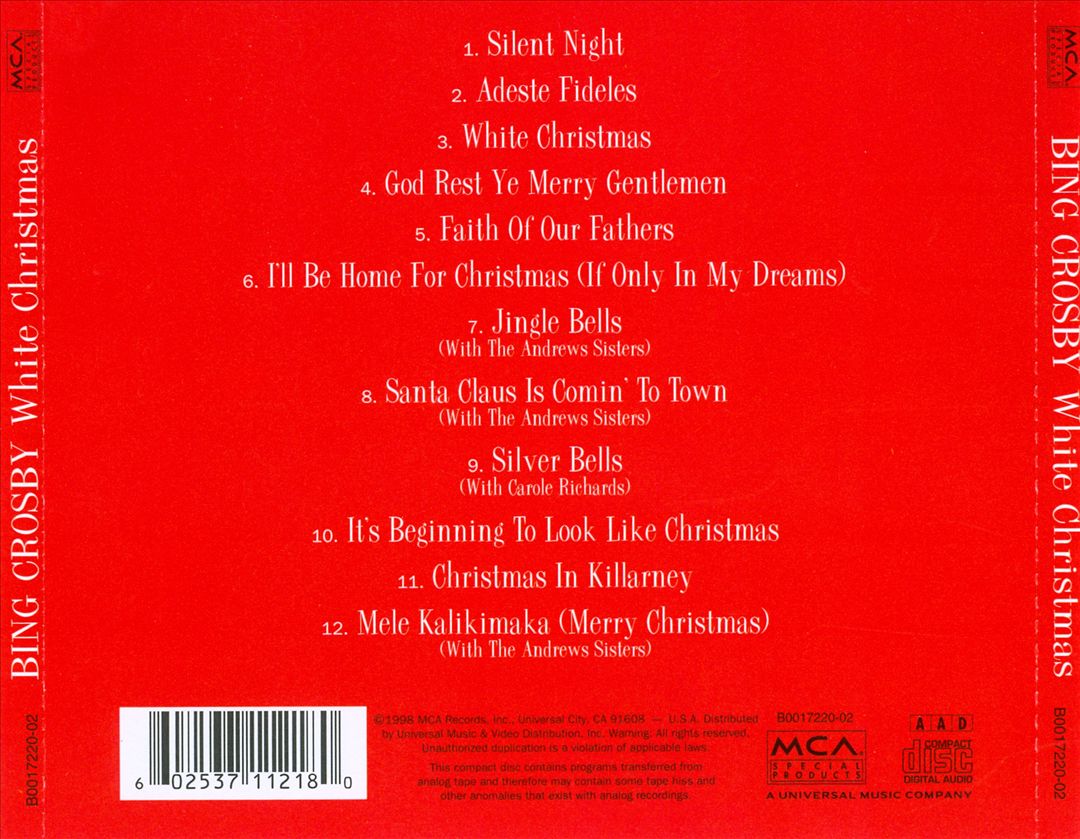 White Christmas cover art