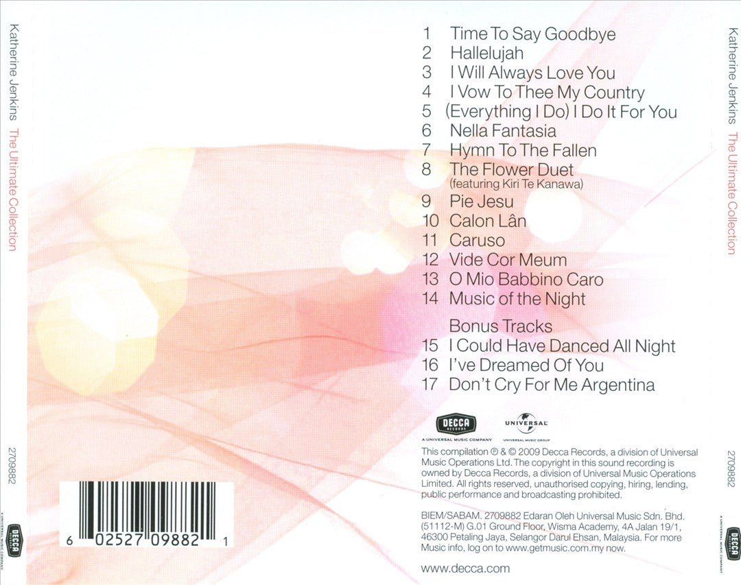 Ultimate Collection: Katherine Jenkins cover art