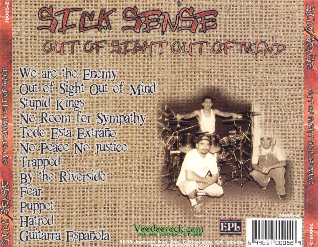 Out of Sight, Out of Mind cover art