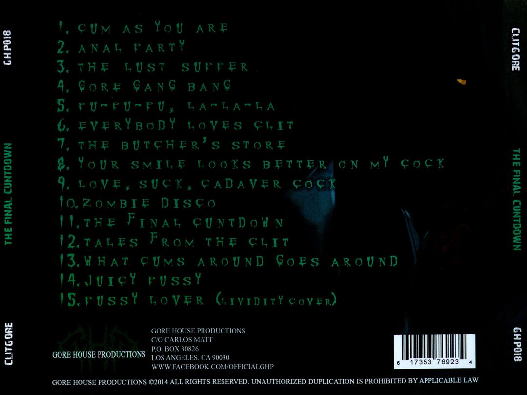 Final Cuntdown cover art